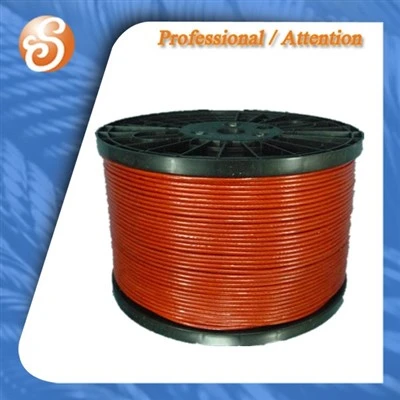 Kejbil tal-wajer tal-azzar tal-irfigħ galvanizzat miksi mill-PVC miksi